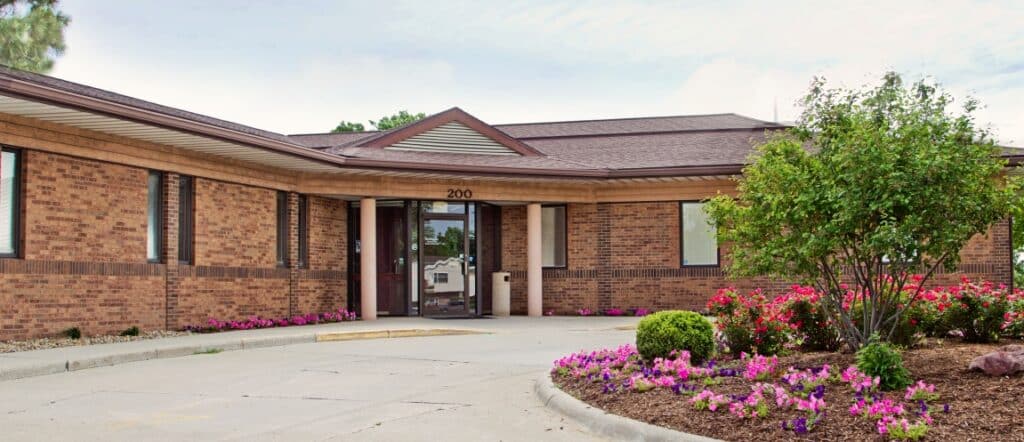 Front Building Sugar Creek Orthodontics in Normal and Lincoln, IL