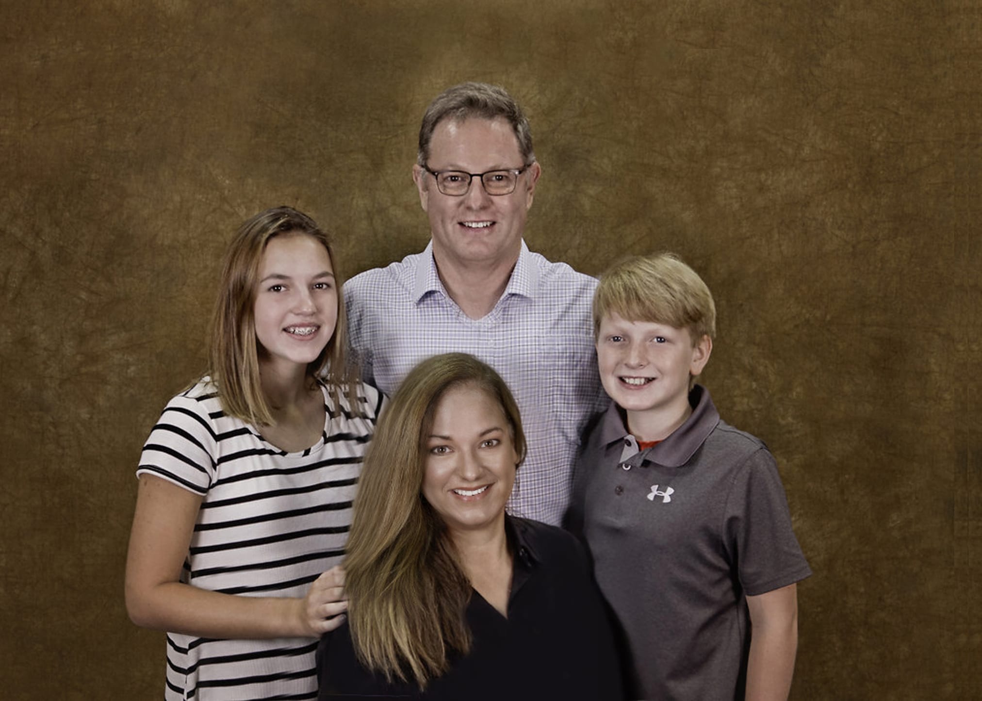 Dr. Betsy Ulrich and her family Sugar Creek Orthodontics in Normal and Lincoln, IL